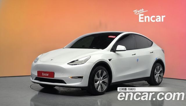 Tesla Model Y из Кореи Encar