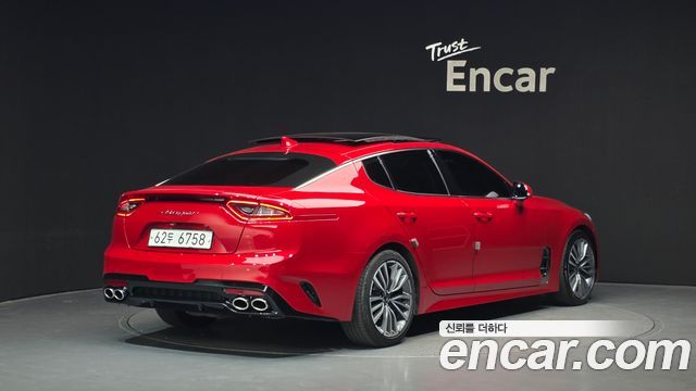 Kia Stinger из Кореи Encar