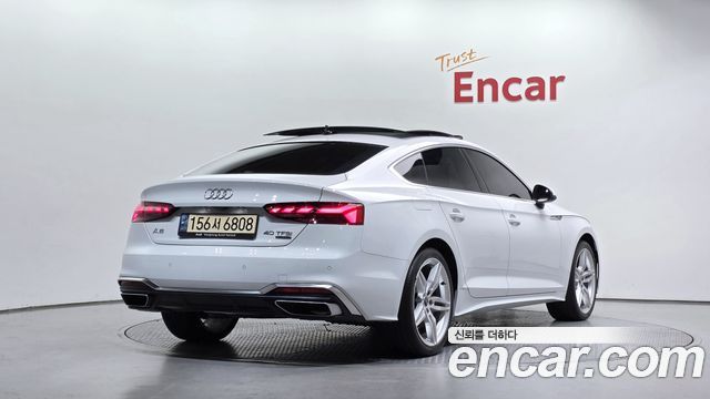 Audi A5 40 TFSI Quattro Premium Sportback — пробег 93 562 км
