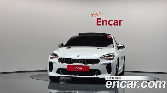 Kia Stinger из Кореи Encar