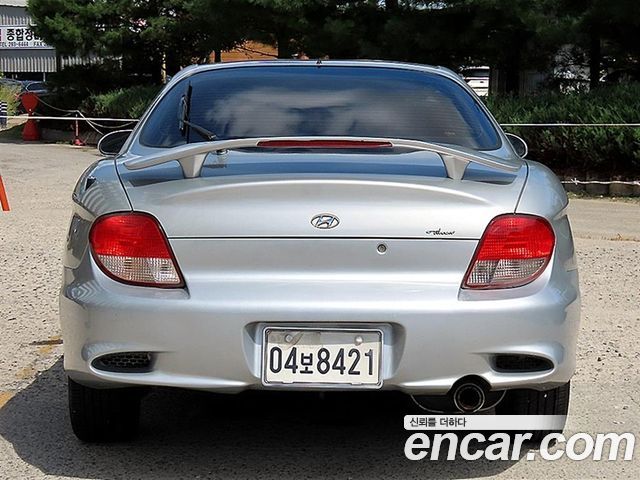 Hyundai Tiburon из Кореи Encar