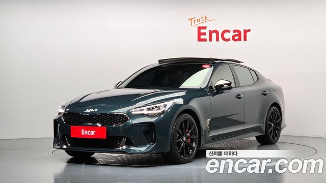Kia Stinger из Кореи Encar