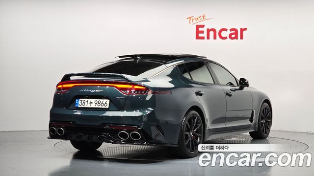 Kia Stinger из Кореи Encar