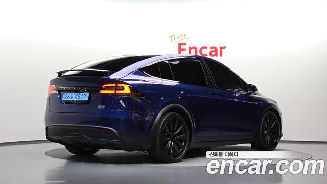 Tesla Model X из Кореи Encar