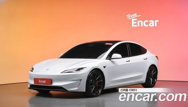 Tesla Model 3 из Кореи Encar