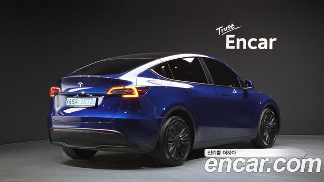 Tesla Model Y из Кореи Encar