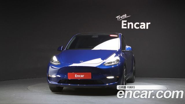 Tesla Model Y из Кореи Encar