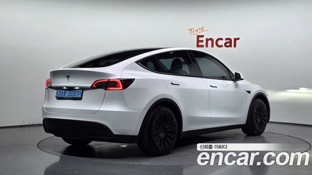Tesla Model Y из Кореи Encar