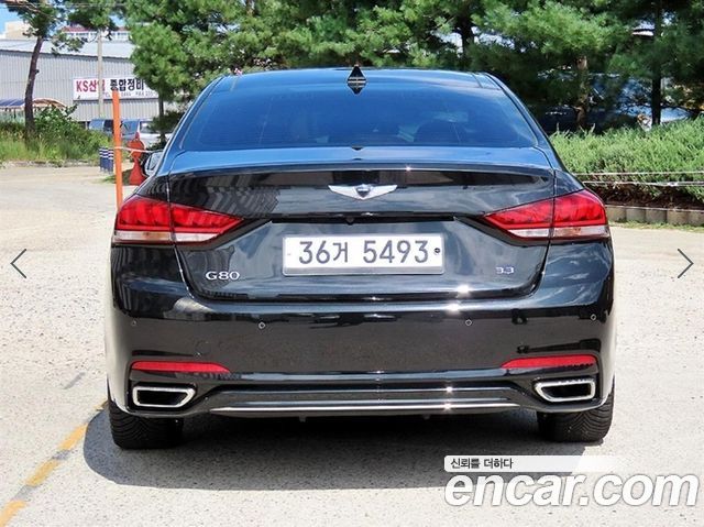 Genesis G80 из Кореи Encar