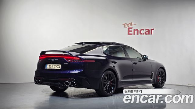Kia Stinger из Кореи Encar