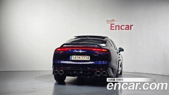 Kia Stinger из Кореи Encar