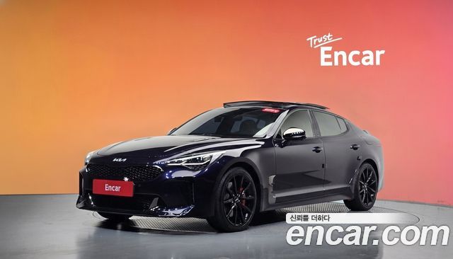 Kia Stinger из Кореи Encar