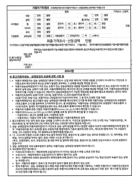 Подробное состояние автомобиля и другая информация