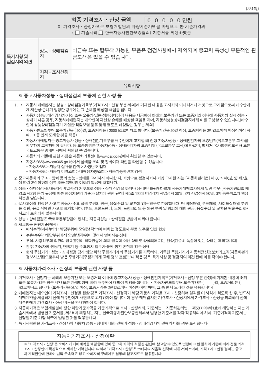 Подробное состояние автомобиля и другая информация