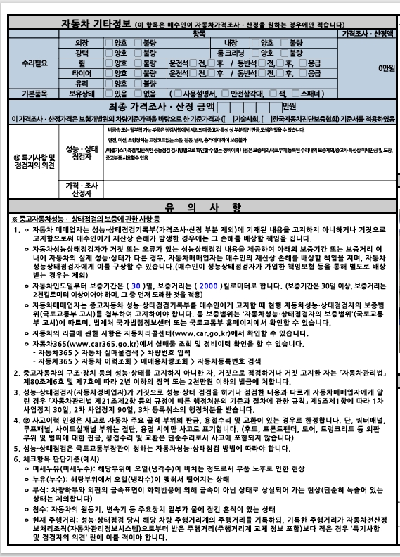 Подробное состояние автомобиля и другая информация