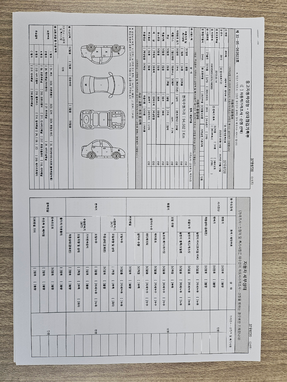 Основная информация и общее состояние / история аварий и ремонтов