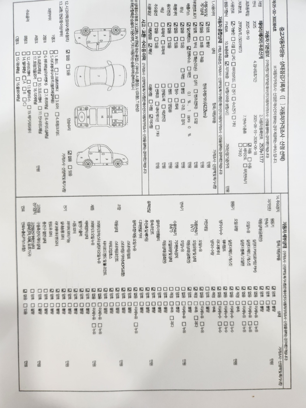 Основная информация и общее состояние / история аварий и ремонтов