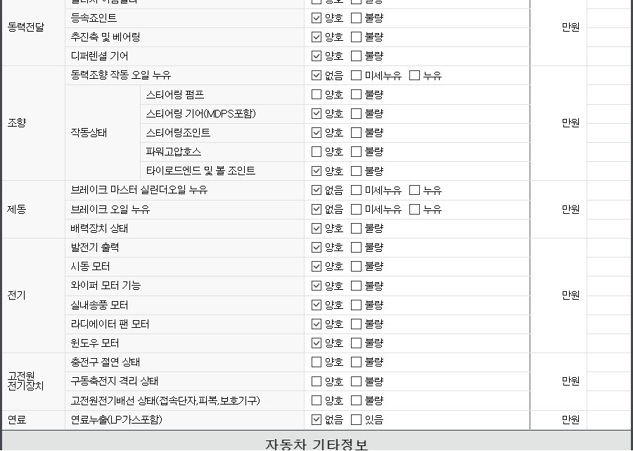 유의사항