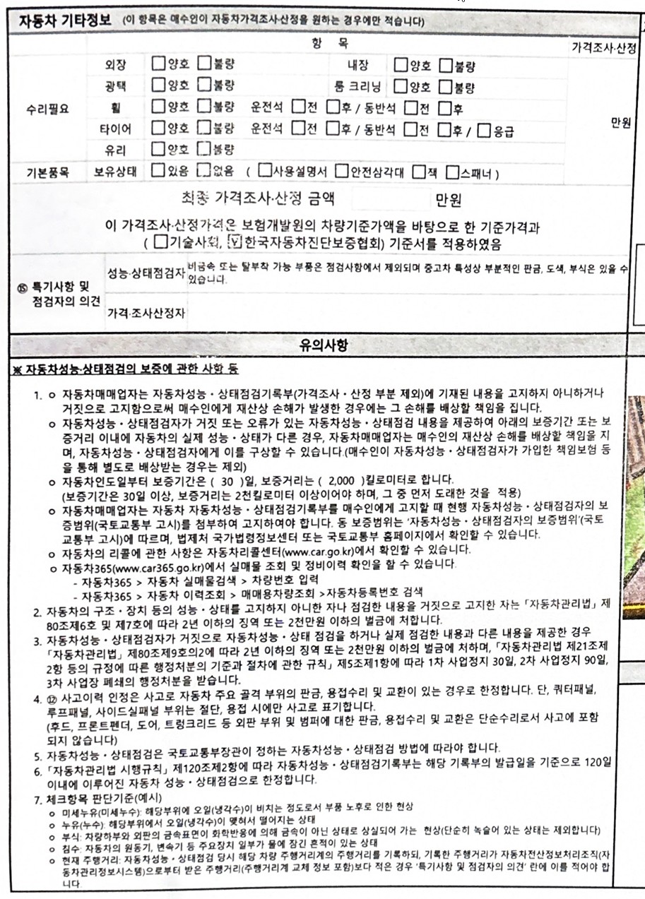 Подробное состояние автомобиля и другая информация