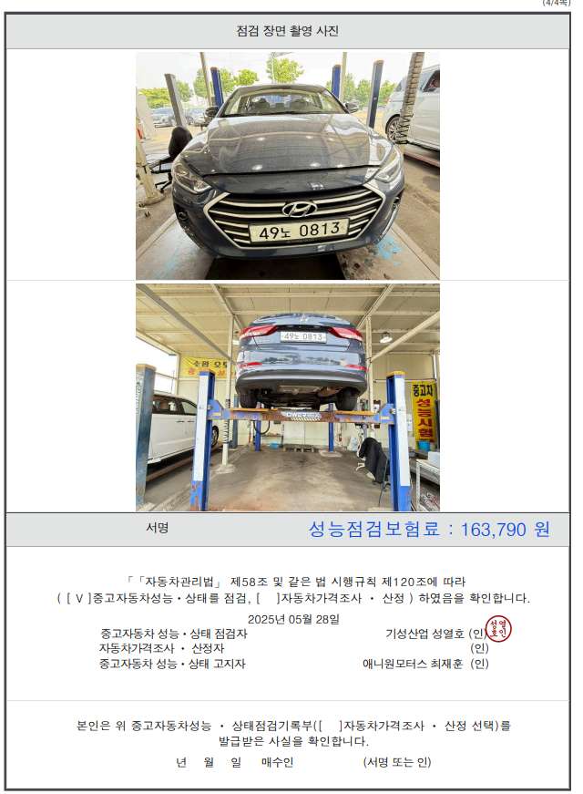 Фотографии, сделанные во время проверки, подписи