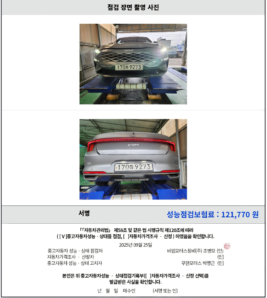 Фотографии, сделанные во время проверки, подписи