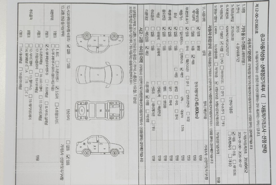 Основная информация и общее состояние / история аварий и ремонтов