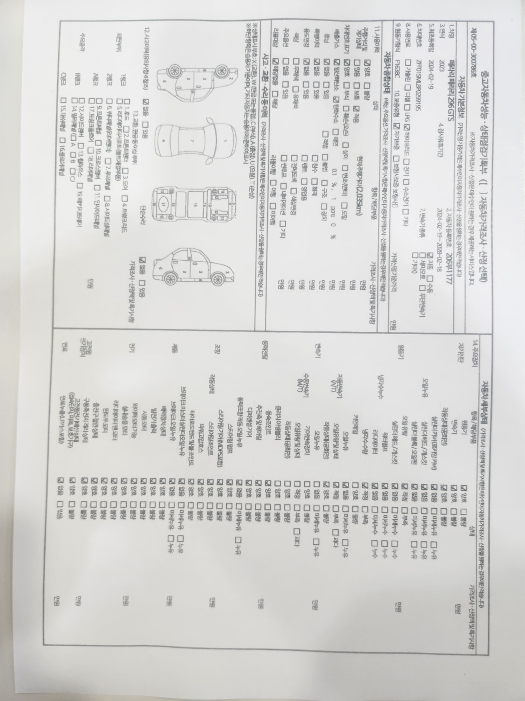 Основная информация и общее состояние / история аварий и ремонтов