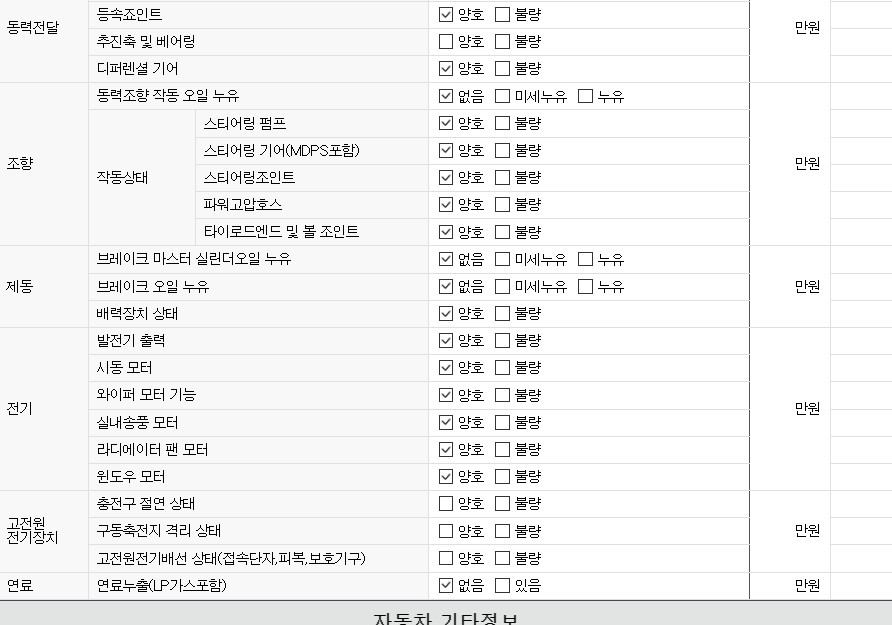 유의사항