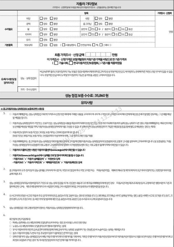 Подробное состояние автомобиля и другая информация