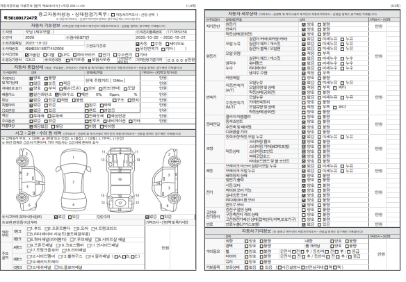 Основная информация и общее состояние / история аварий и ремонтов