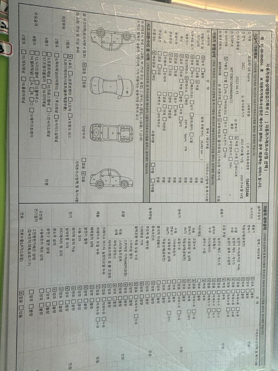 Основная информация и общее состояние / история аварий и ремонтов