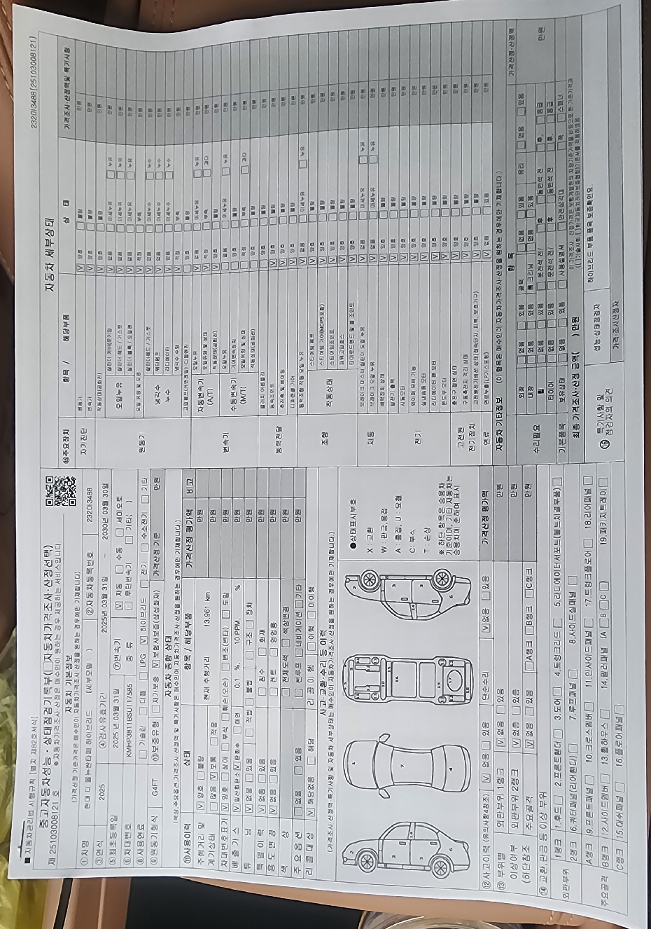 Основная информация и общее состояние / история аварий и ремонтов