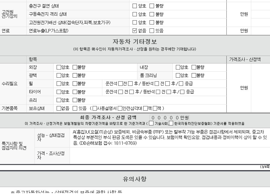 Фотографии, сделанные во время проверки, подписи