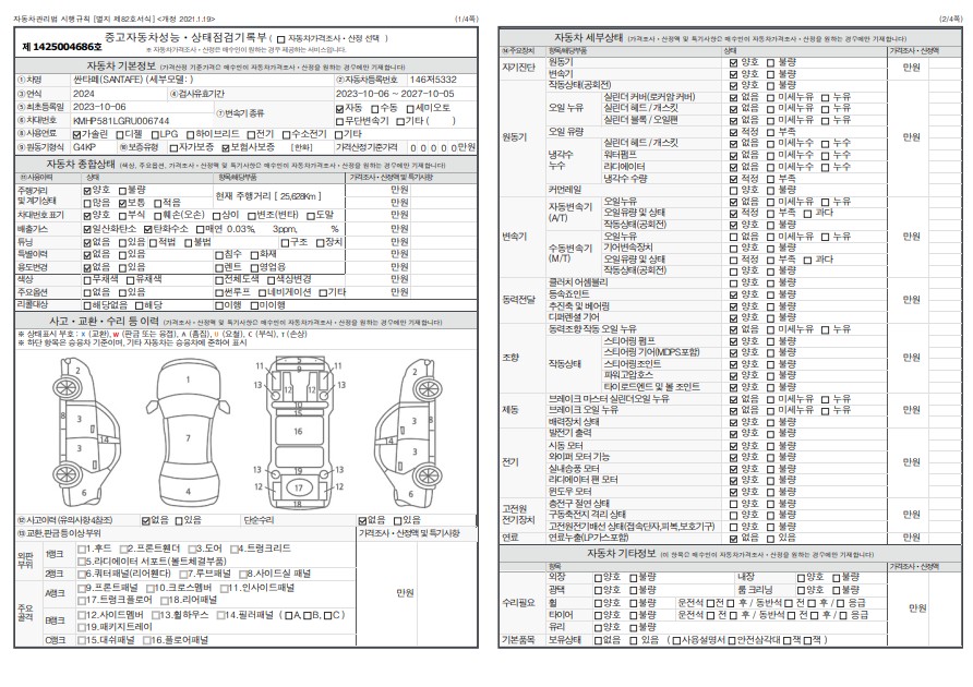 Основная информация и общее состояние / история аварий и ремонтов