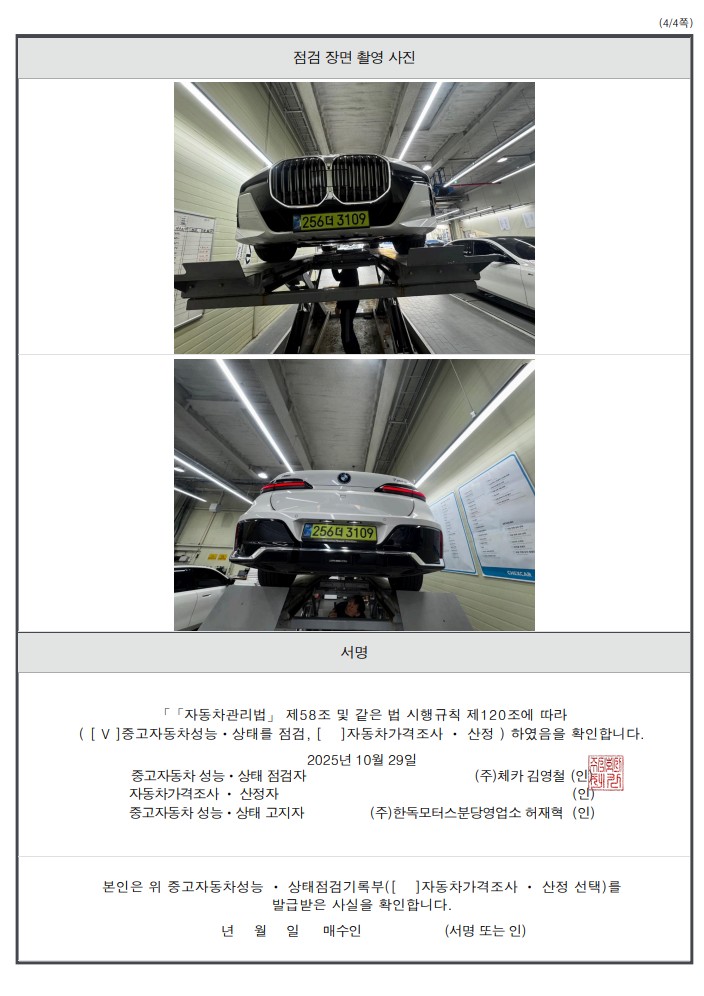 Детальное состояние автомобиля