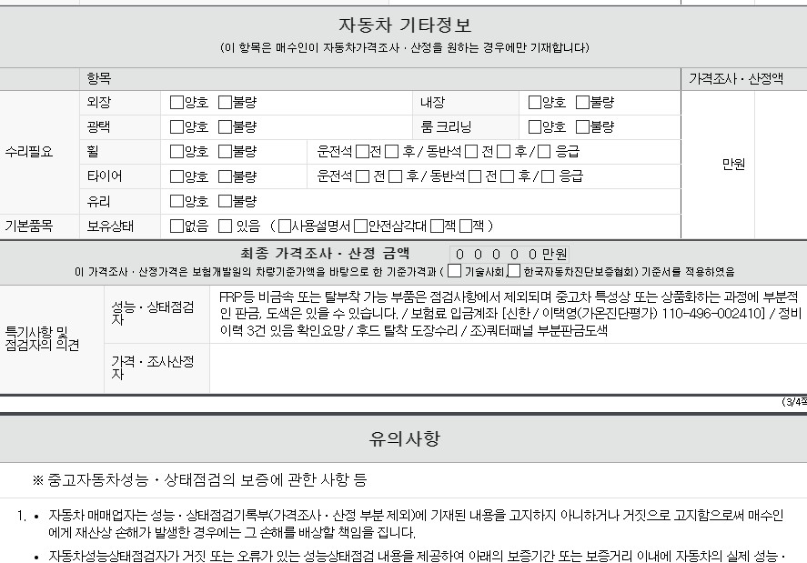 Фотографии, сделанные во время проверки, подписи