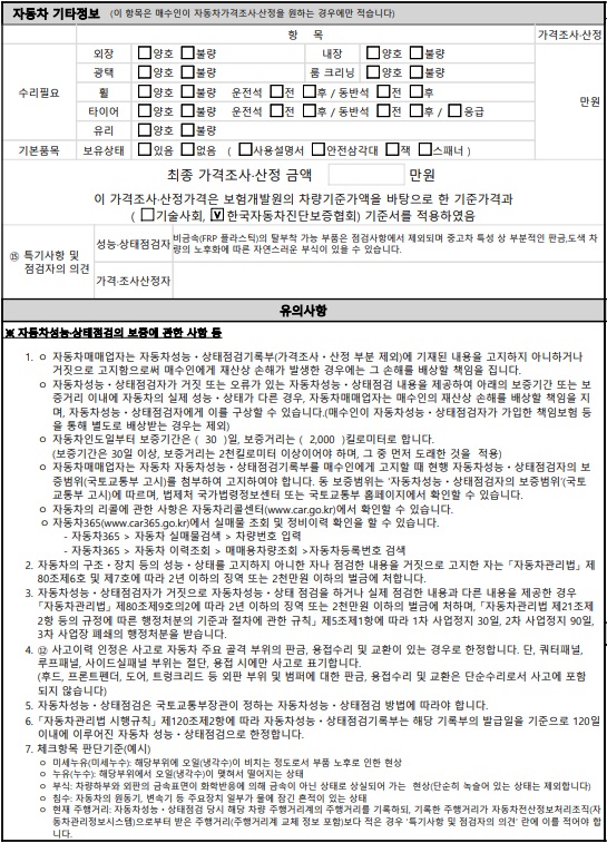 Подробное состояние автомобиля и другая информация