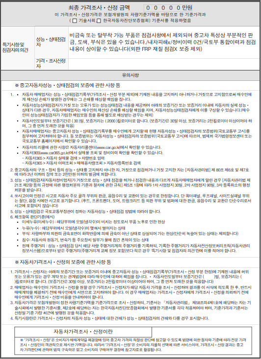 Подробное состояние автомобиля и другая информация