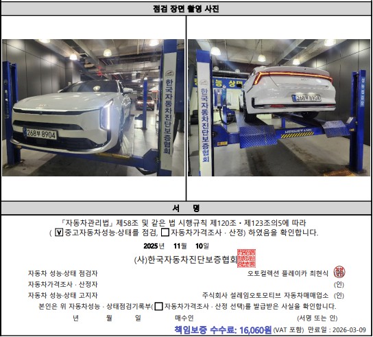 Фотографии, сделанные во время проверки, подписи