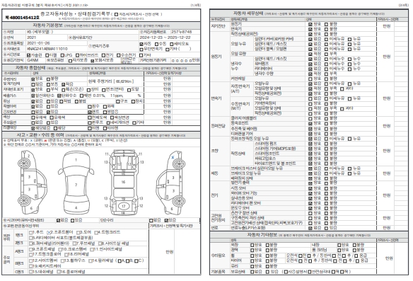 Основная информация и общее состояние / история аварий и ремонтов
