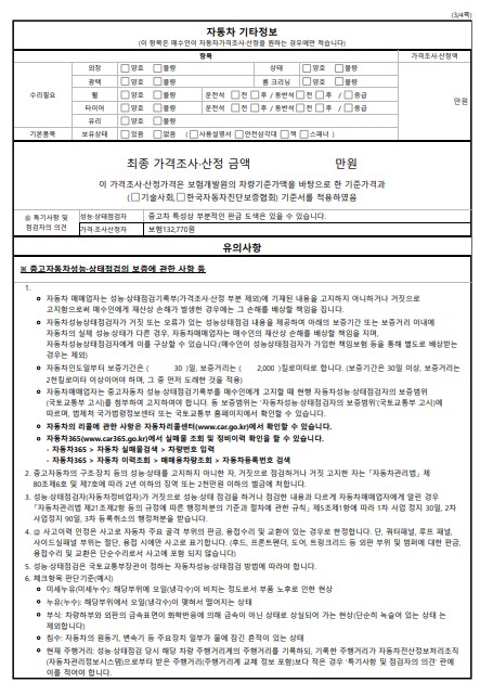 Подробное состояние автомобиля и другая информация