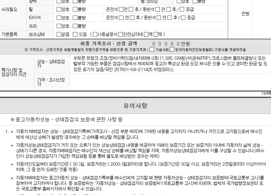 Фотографии, сделанные во время проверки, подписи