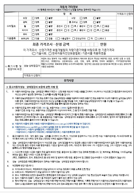 Подробное состояние автомобиля и другая информация