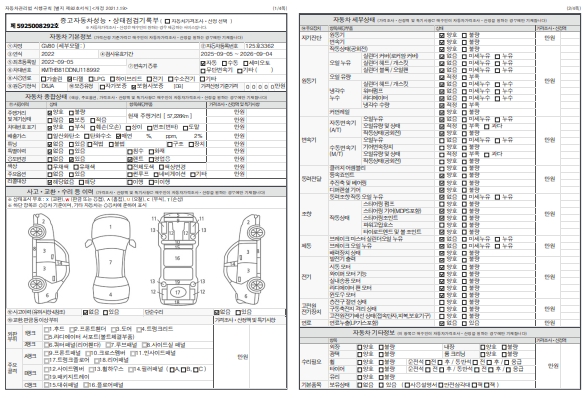 Основная информация и общее состояние / история аварий и ремонтов