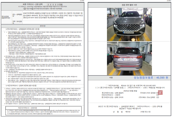 Детальное состояние автомобиля