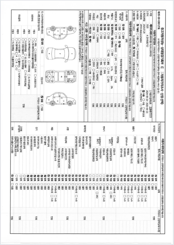 Основная информация и общее состояние / история аварий и ремонтов