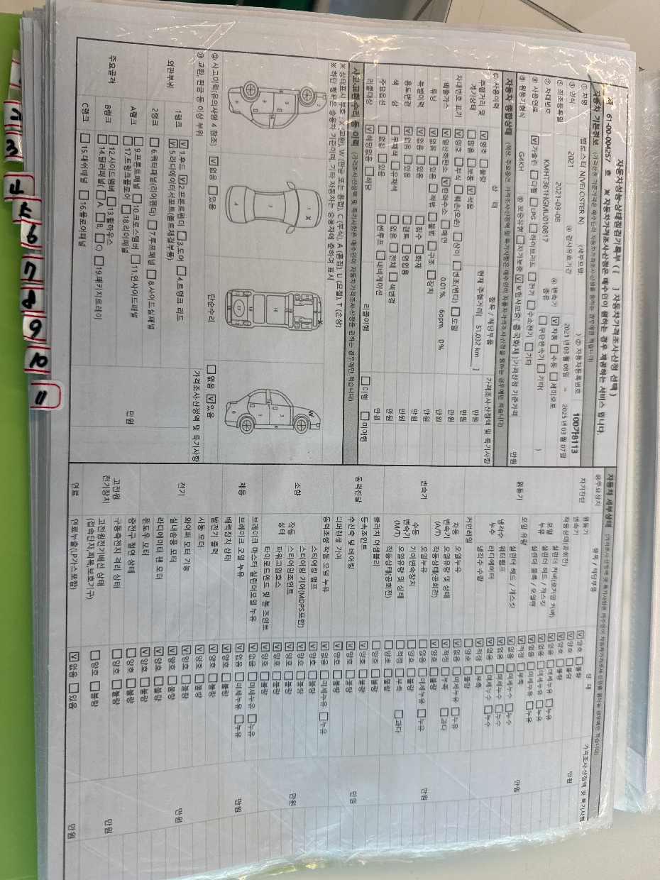 Основная информация и общее состояние / история аварий и ремонтов