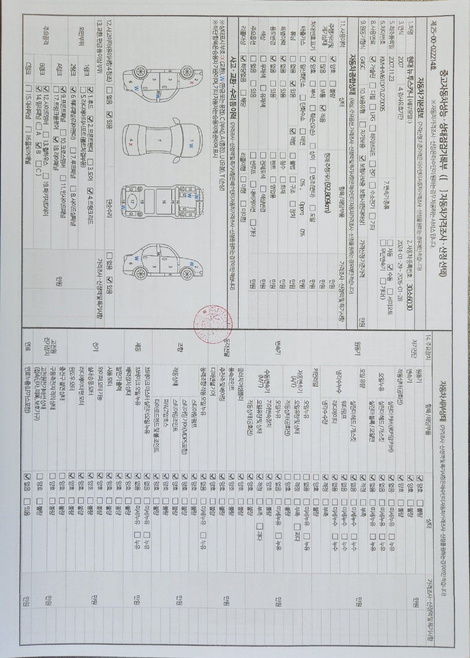 Основная информация и общее состояние / история аварий и ремонтов
