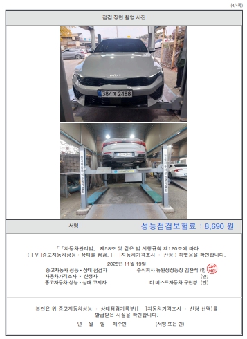 Фотографии, сделанные во время проверки, подписи