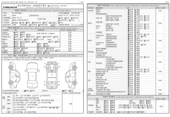 Основная информация и общее состояние / история аварий и ремонтов